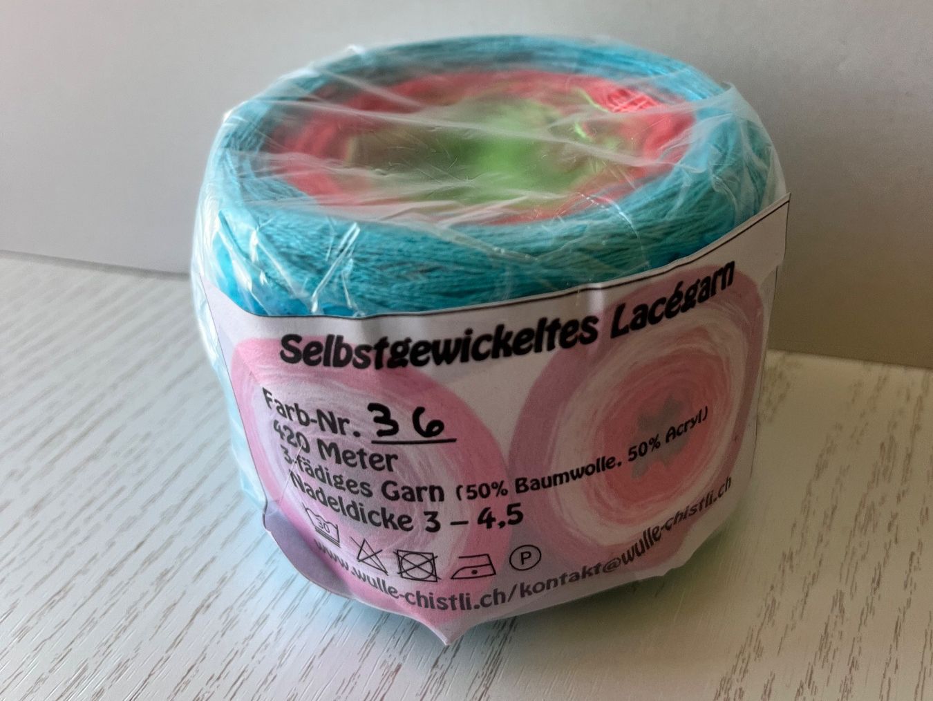 Lana: 1Knäuel Lacegarn 3-fädig – Nuovo (secondo la descrizione) da Büsserach venduto da bor_s88m
