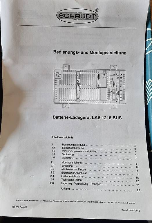 Caricatori & Batterie: Ladegerät Schaudt LAS 1218 Bus-Set – Nuovo e nell'imballaggio originale da Schachen b. Reute venduto da Quattroknicke 1