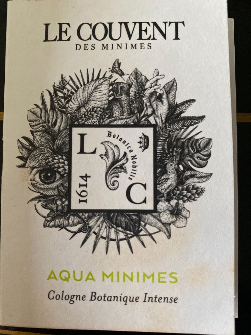 Profumi & Eau de Toilette: Le Couvent Aqua Minimes 1.5 ml – Nuovo e nell'imballaggio originale da Bern venduto da schnupka