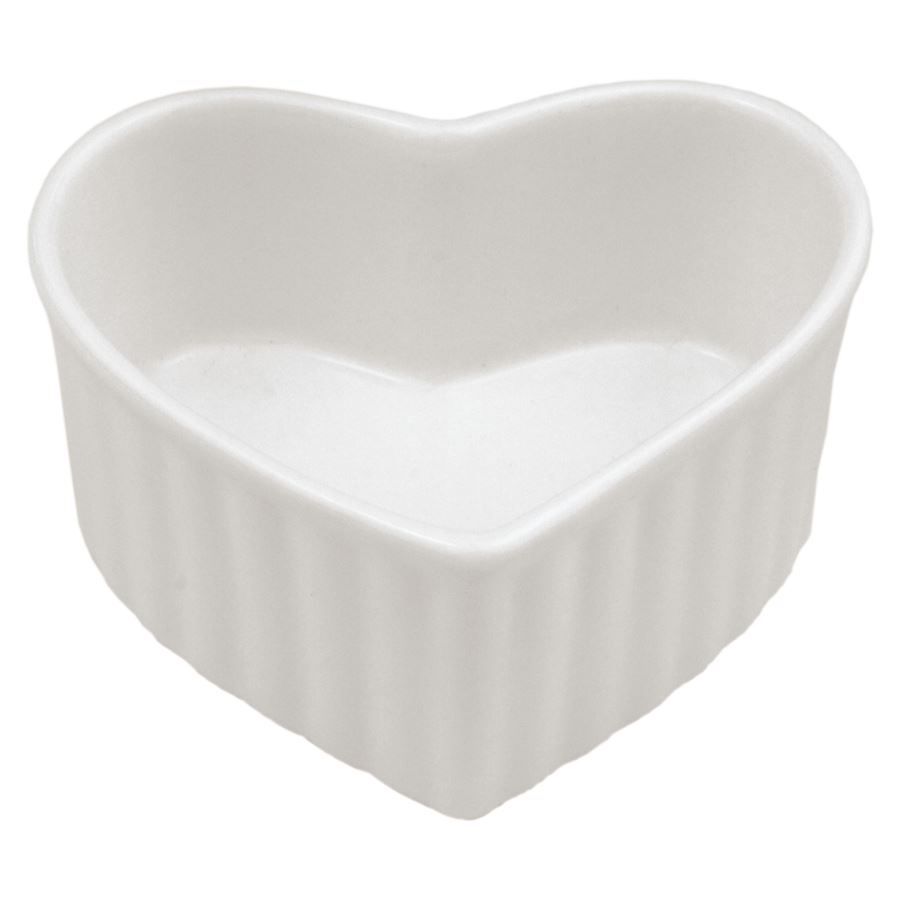 Teglie da forno: Ramequin in Herzform, 4 Stk., 8x5x6.5 cm – Nuovo e nell'imballaggio originale da Wettingen venduto da kochshop 3