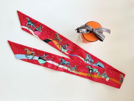 Hermès Twilly Scarf - “Space Derby” for the Collectors!