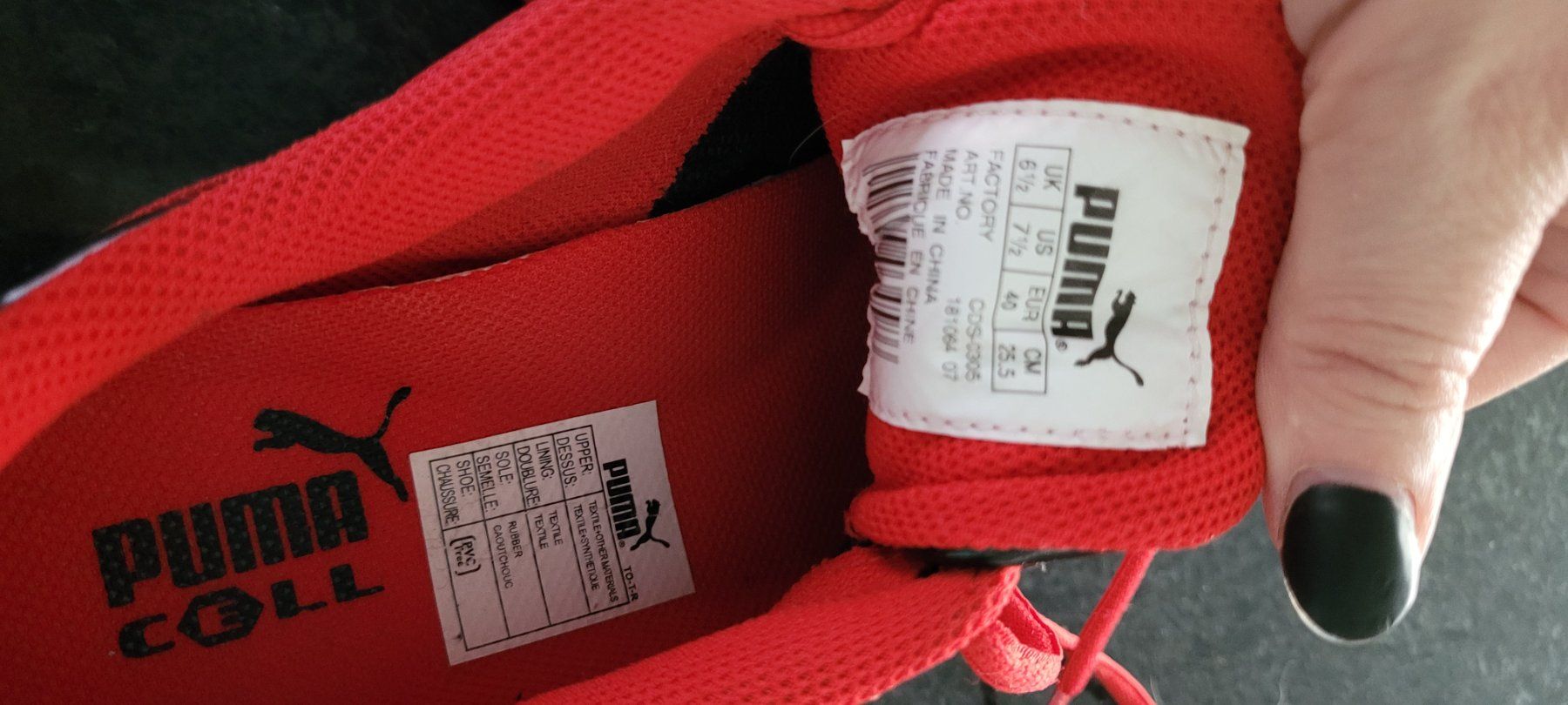 Puma Scarpe da donna: PUMA CELL Damenturnschuh Turnschuh rot – Nuovo (secondo la descrizione) da SCHÜBELBACH venduto da CoKaHa 3