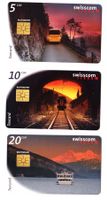 Swisscom Taxcard-Set 5/10/20 Was die Schweiz verbindet 7/98