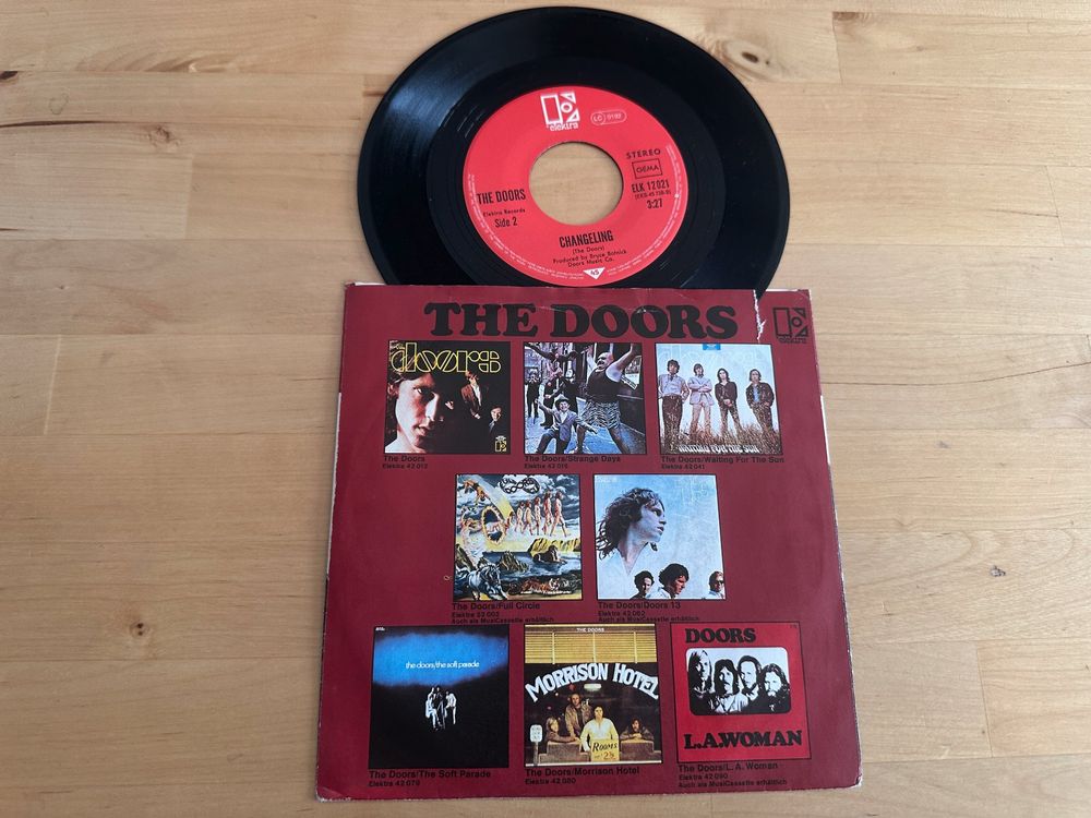 DOORS der Top Hit Riders on the storm Single Kult Morrison (Gebraucht