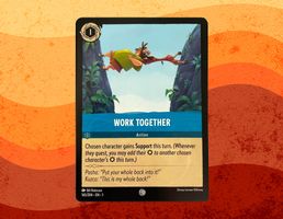 Lorcana - WORK TOGETHER - 165/204-EN-1-NON Holo ERROR ERRATA