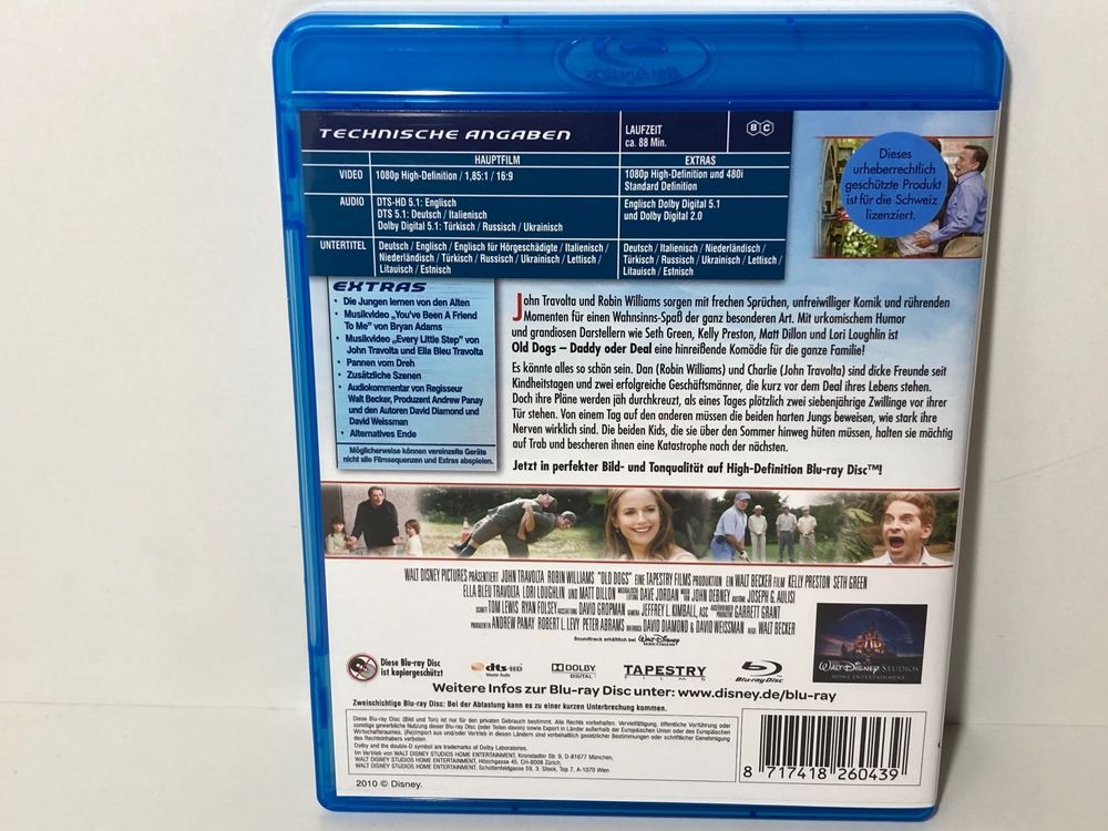 Old Dogs Daddy oder Deal Blu Ray Kaufen auf Ricardo