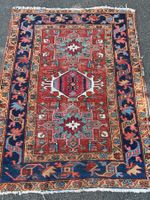 Eleganter feiner antiker Karadja Teppich aus Persien 132x102