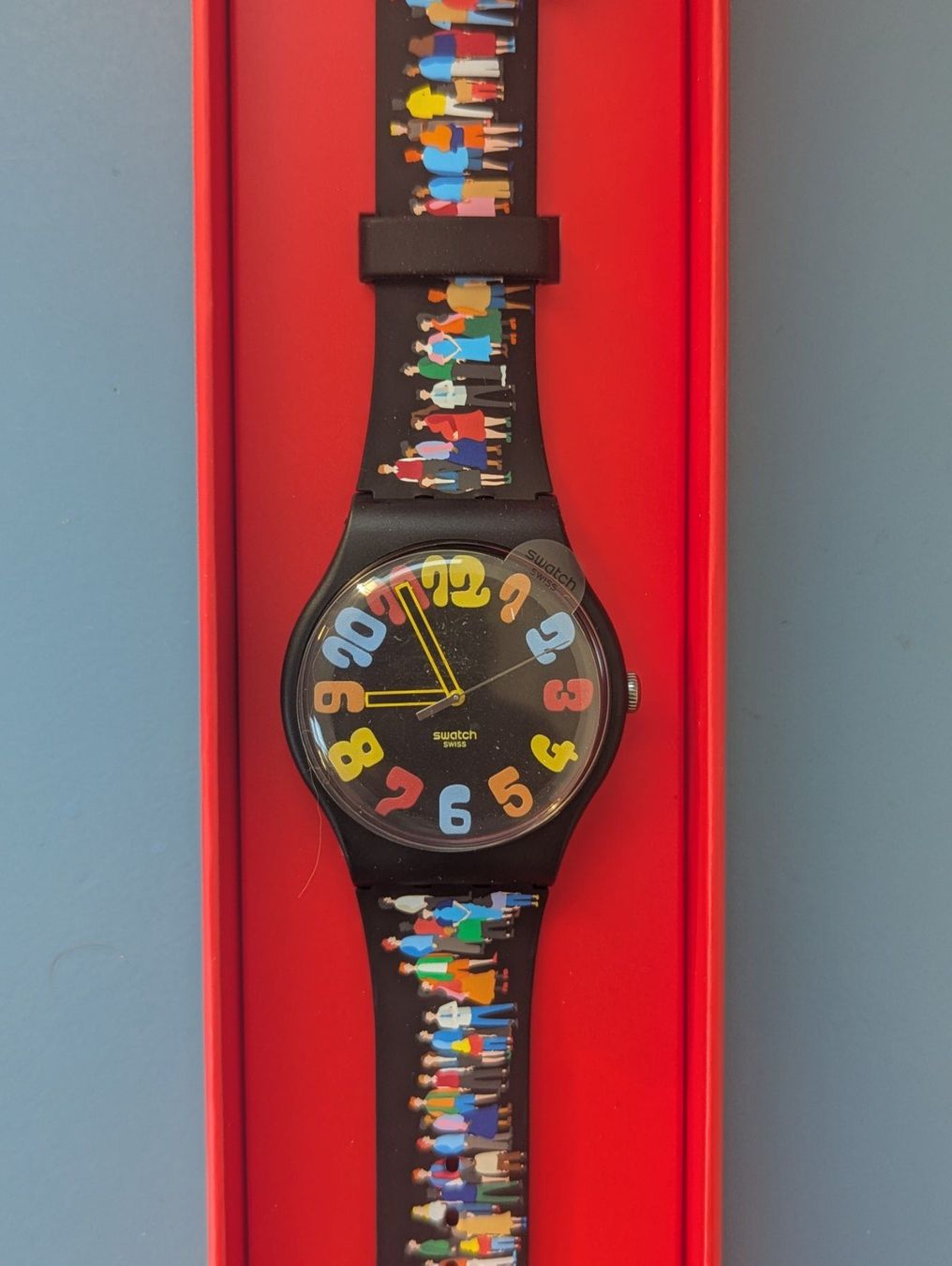 Swatch Orologi: Swatch Aktionärsuhr 2023 – Nuovo e nell'imballaggio originale da Luzern venduto da Tschausepp54
