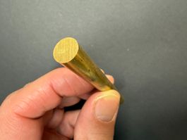 Messing-Stange, 100 x 10 mm, 66 g