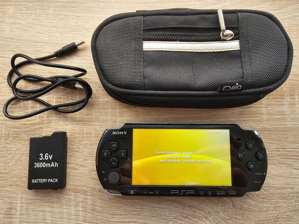 Sony PSP Playstation Portable 3000er Modell (Gebraucht) in Sempach für ...