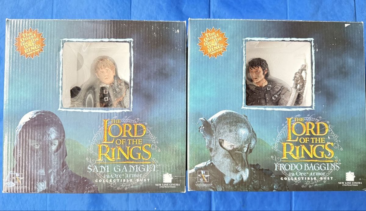 Statuette: Herr der Ringe Büsten: Frodo & Sam -RAR-! – Nuovo e nell'imballaggio originale da Luzern venduto da Mytigger