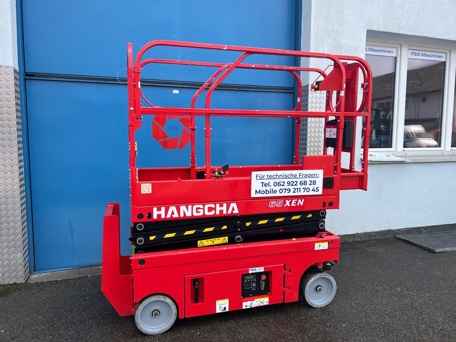 Hebebühne & Wagenheber: HANGCHA Elektro Scherenbühne bis 6.5 m – Gebraucht aus Aarwangen von fsa-maschinen