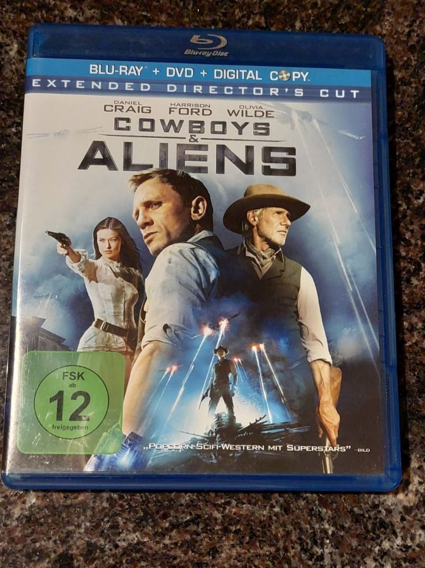 Alle DVDs: Blu-ray Cowboys & Aliens – Gebraucht aus Erlinsbach von pfunky