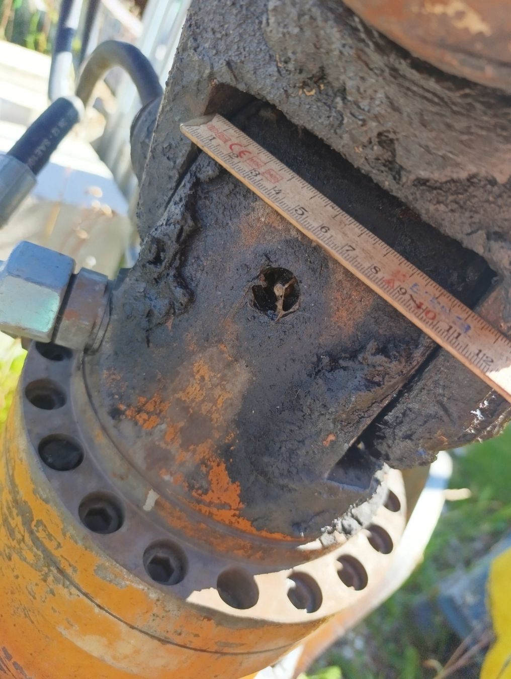 Pinze: Holzgreifer Holzzange O&K Radbagger – Usato da schangnau venduto da kobeli1 7