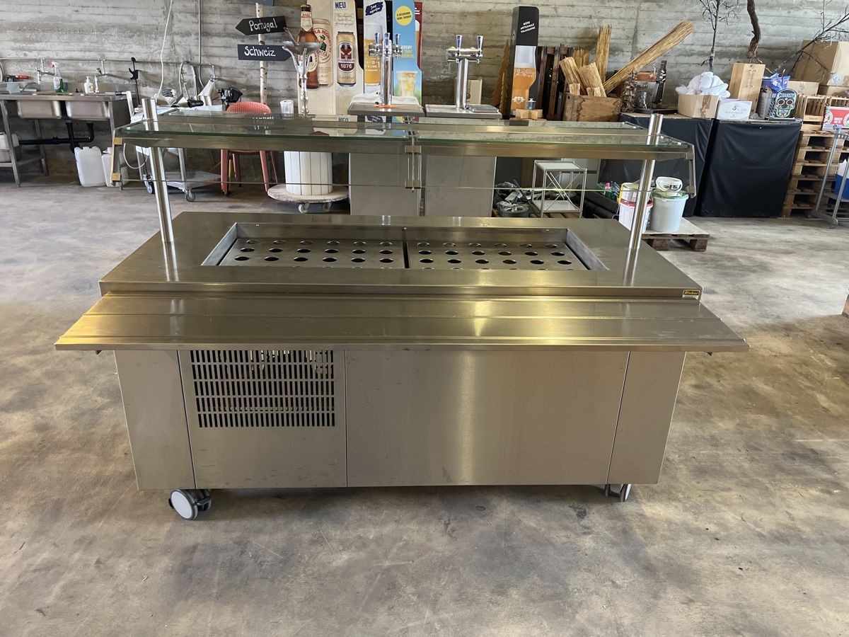 Rieber Elettrodomestici da cucina: Rieber Kühlbuffet Rolling Kaltbuffet – Usato da Dittingen venduto da Cervolino77