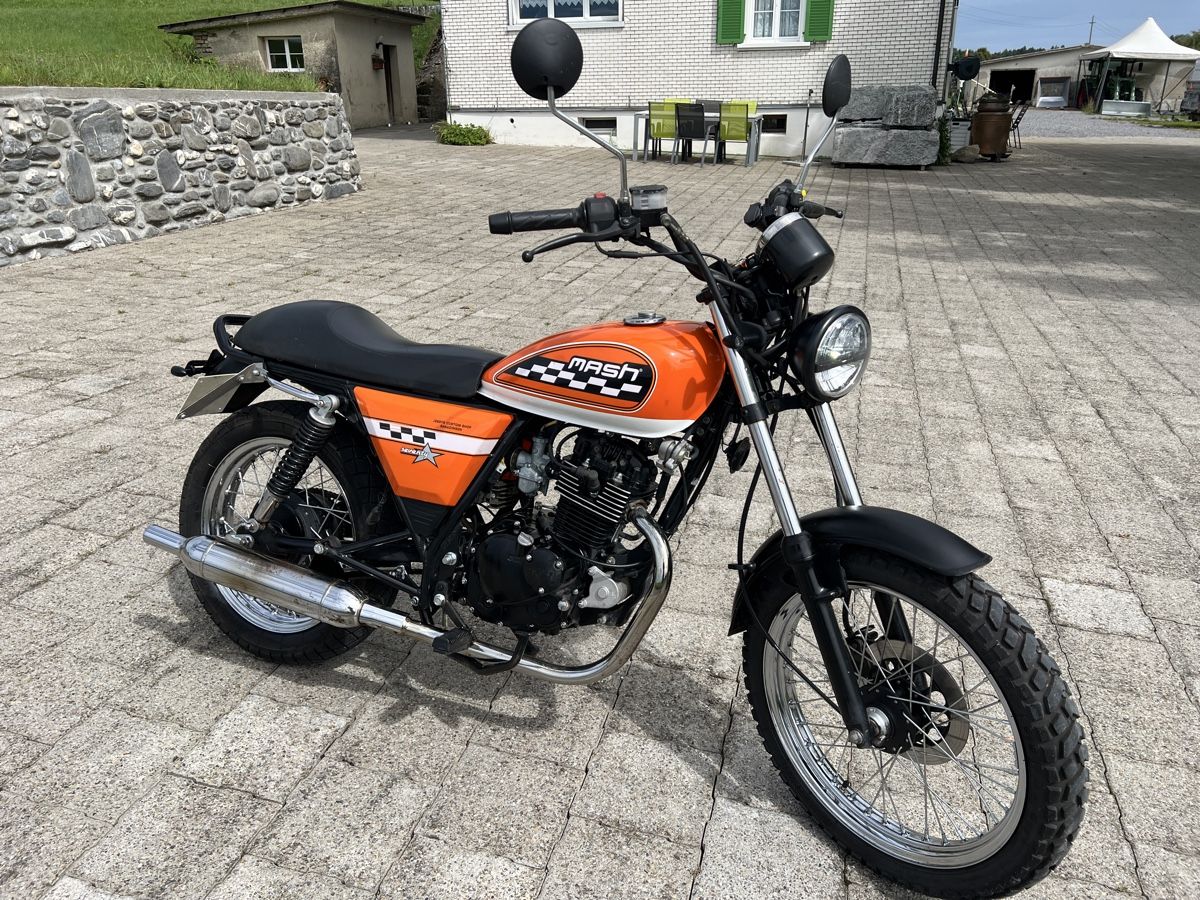 Mash Strasse: Mash Seventy 125 Orange 2015 – Gebraucht aus Hauptwil von joe_z6d7