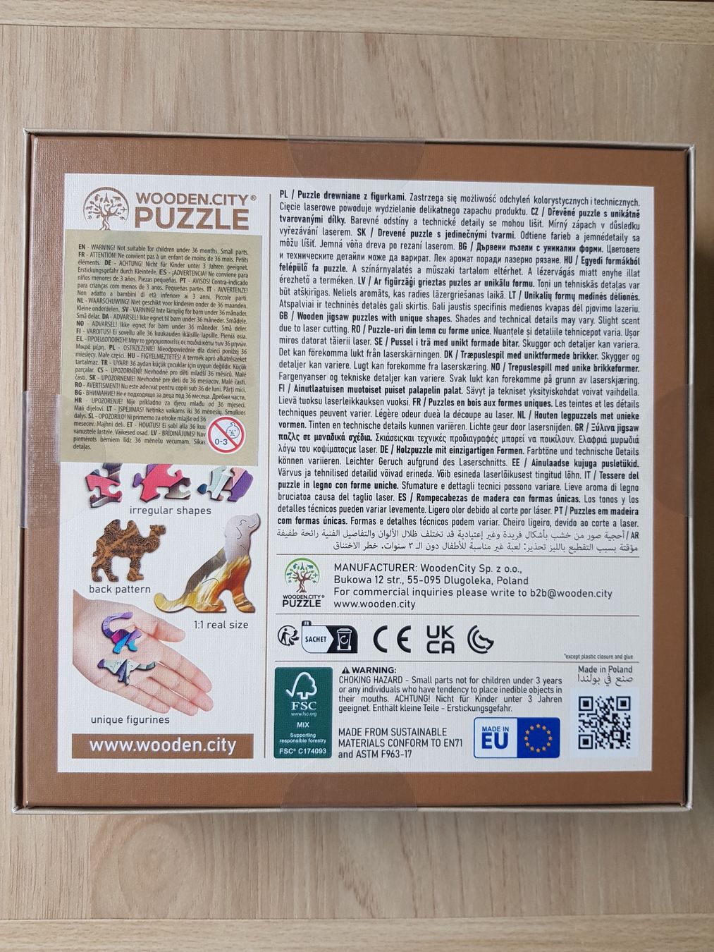 Puzzle: PUZZLE HOLZ OESCHINENSEE NEU – Nuovo e nell'imballaggio originale da Zürich venduto da Lin_tb7r 1