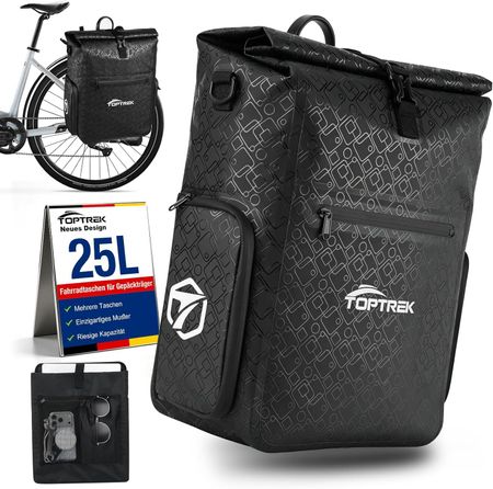 toptrek Gepäckträgertasche 25L wasserdicht