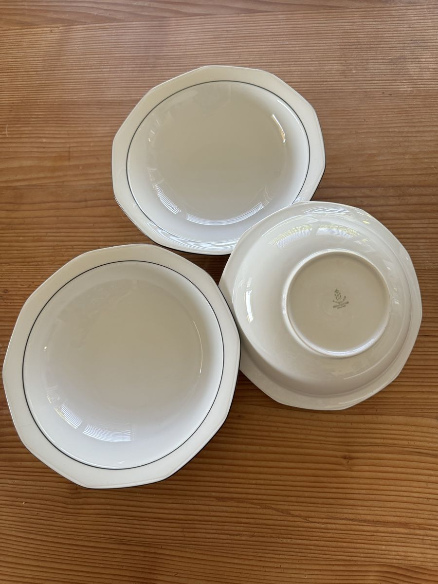Services de table: 3 tiefe Teller Winterling Marktleuthen Bavaria 23cm – D'occasion à Lanzenhäusern par Galaa 4