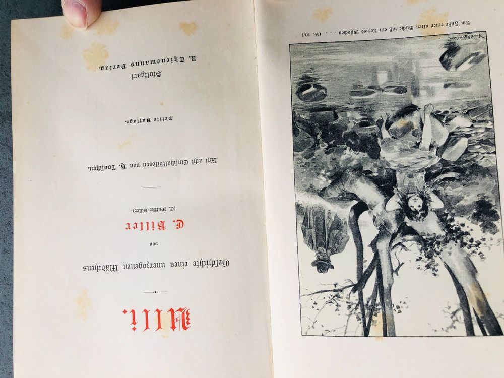 Livres: Set antike Bücher (Jahrhunderwende) – D'occasion à Berneck par BerniBenz 7
