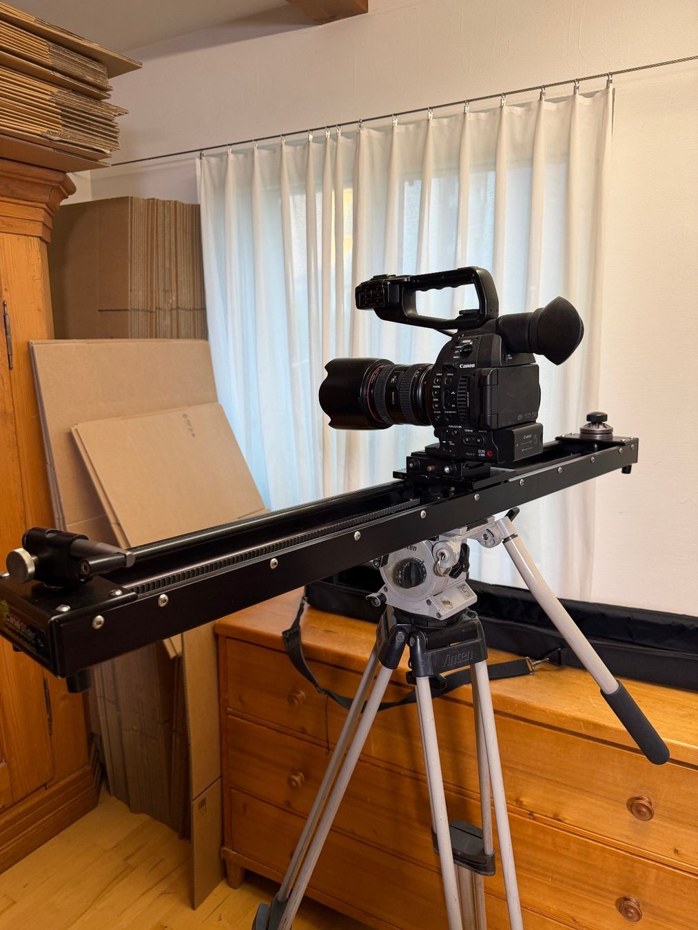 Stative & Köpfe: Kessler CineSlider mit Vision5 Vinten Stativ – Gebraucht aus Wil SG von Diomaiuta61 6