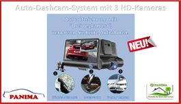 Auto-Dashcam-System mit 3 HD-Kameras