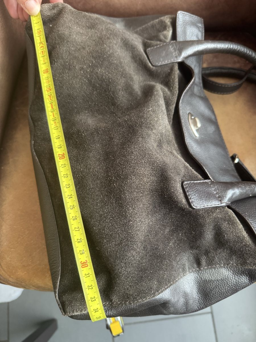 Taschen für Damen: Ledertasche Wildleder – Gebraucht aus Obfelden von cesarina10 4