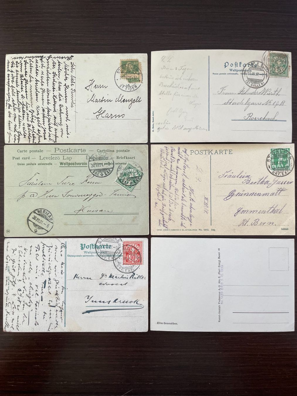 Cartes postales: ST. GALLEN Stadtansichten, 24 Ansichtskarten – D'occasion à Wald ZH par TLILEF 2