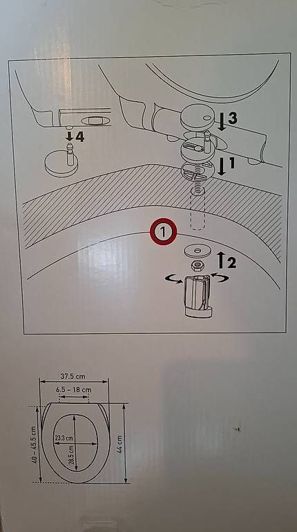 WC: WC Sitz DiAqua – Nuovo e nell'imballaggio originale da Zürich venduto da castelbergo 2