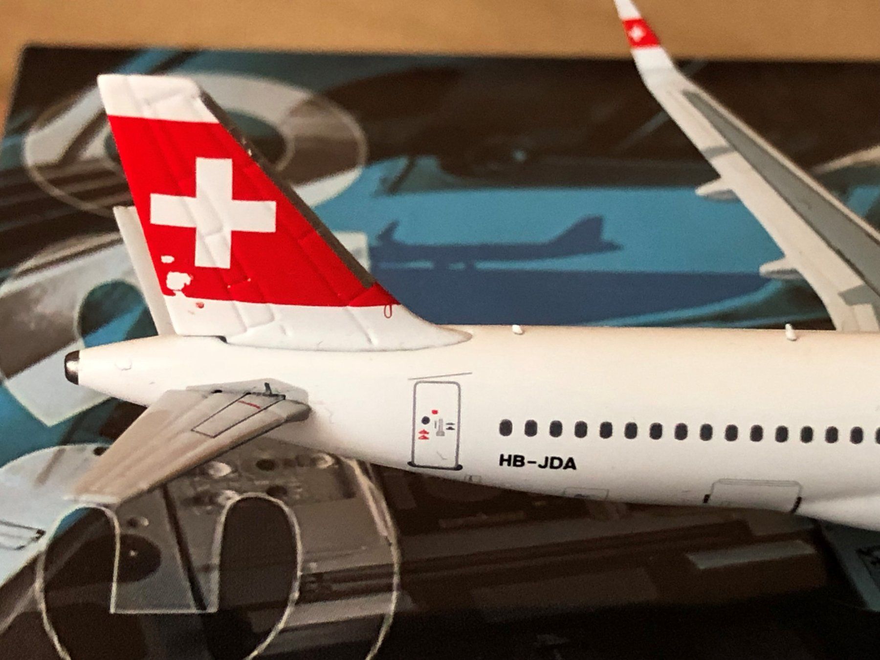 Swiss Int. Air Lines - A320NEO - Panda 1/400 - HB-JDA (Gebraucht