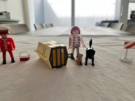 Playmobil Figuren Set Hunde mit Zubehör guter Zustand