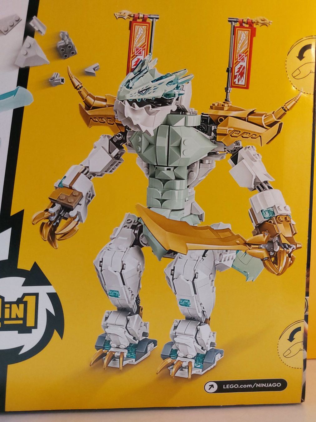 Lego Kit di costruzioni: LEGO Ninjago 71786 Zanes Eisdrache - Drache NEU – Nuovo e nell'imballaggio originale da St.Gallen venduto da TinasBauundSpiel 4