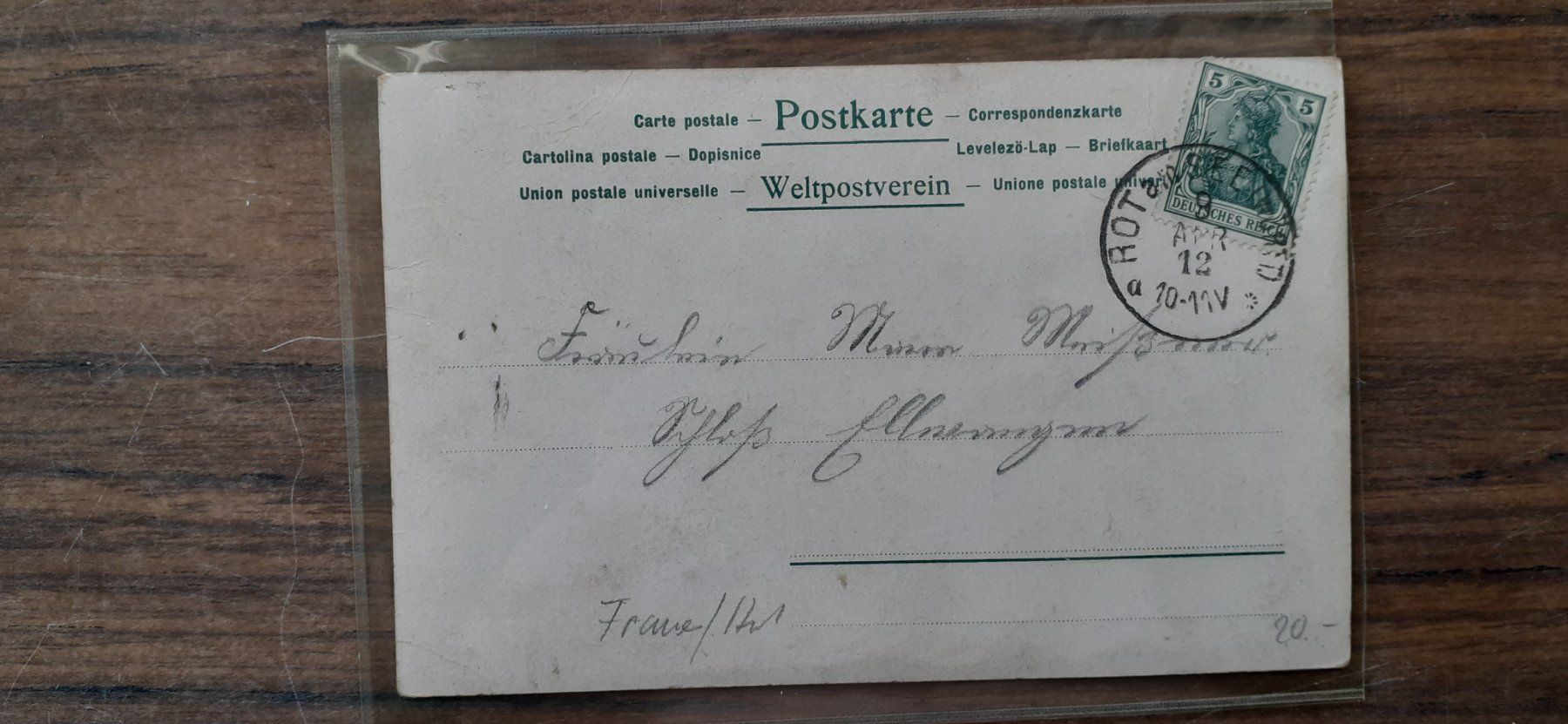 Cartoline postali: Ansichtskarte Künstler Jugendstil antik – Usato da Mörschwil venduto da wunderkiste44 1