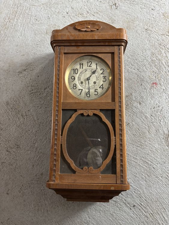 Horloge Murale Mécanique Russe – Ancienne Marine CCP – Remontage Manuel Original