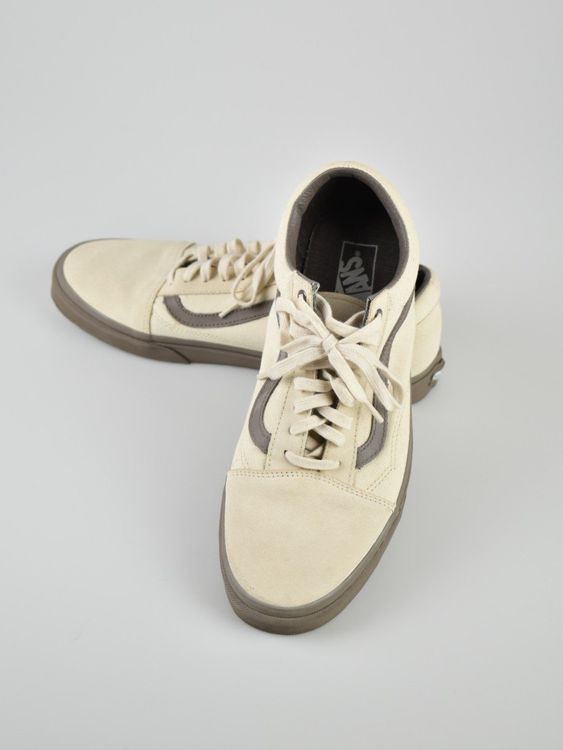 Vans Scarpe da uomo: Vans Old Skool Cream Mono Sneaker Gr.43 (US10 / UK9) – Nuovo (secondo la descrizione) da Bassersdorf venduto da 2ND_STORY 1