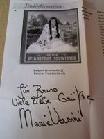 MARIE VERSINI "WINNETOUS SCHWESTER"AUTOGRAMM BRIEF
