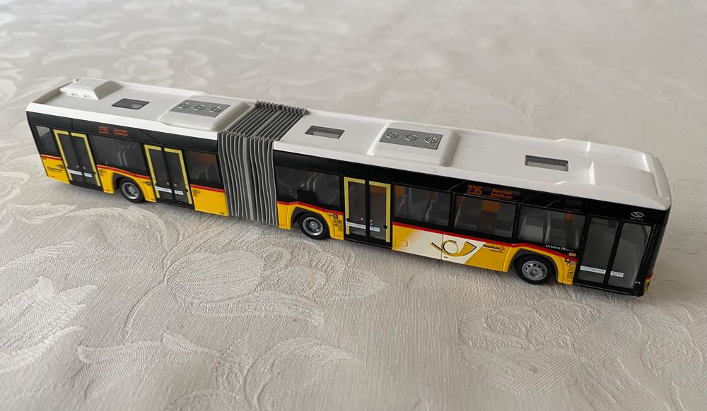 Postauto Modell Solaris Urbino 18 (Neu und originalverpackt) in Porza ...