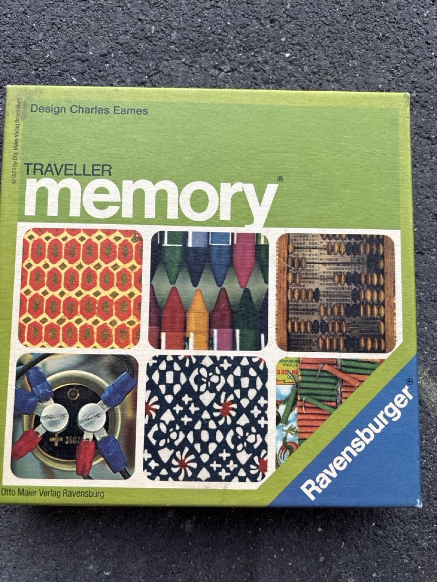 Ravensburger Jeux: Traveller Memory Ravensburger Charles Eames Design Spiel – D'occasion à Kriens par mir_v8ww 2