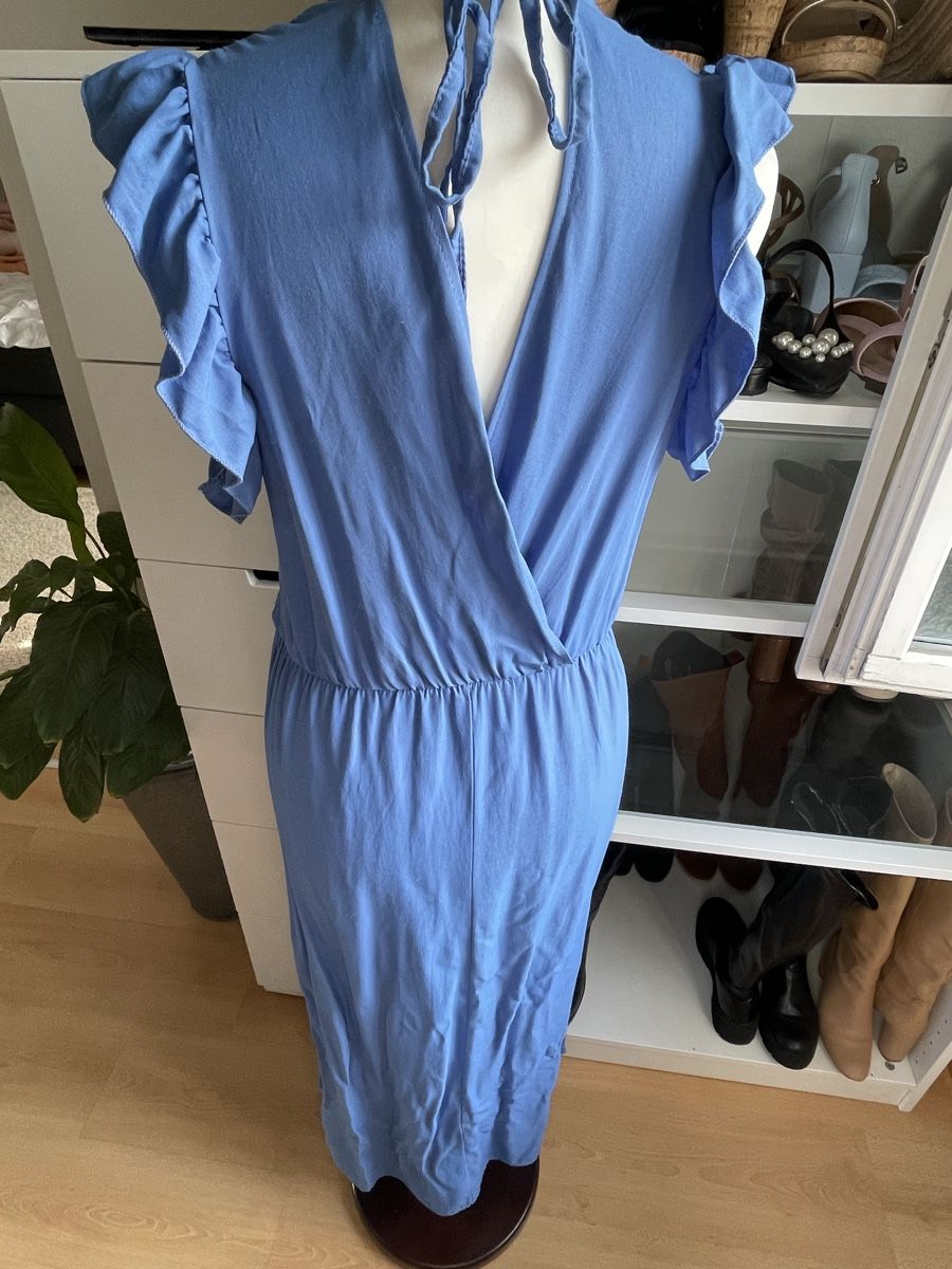 Kleider: Long blue dress - size S/M  Worn once – Neu (gemäss Beschreibung) aus Fischbach-Göslikon von Vera2109 2