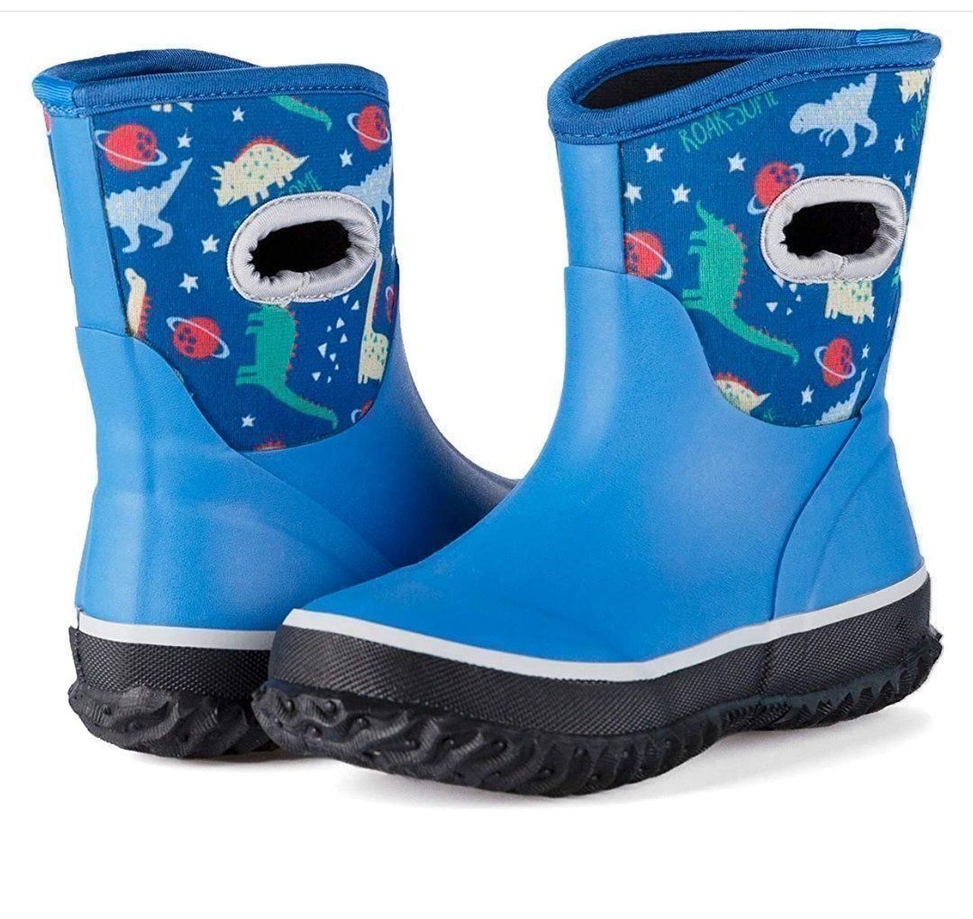 Schuhe für Jungen: KomForMe Kinder Stiefel Dino blau Gr. 30 – Neu und originalverpackt aus Seuzach von VT-Collections1 1