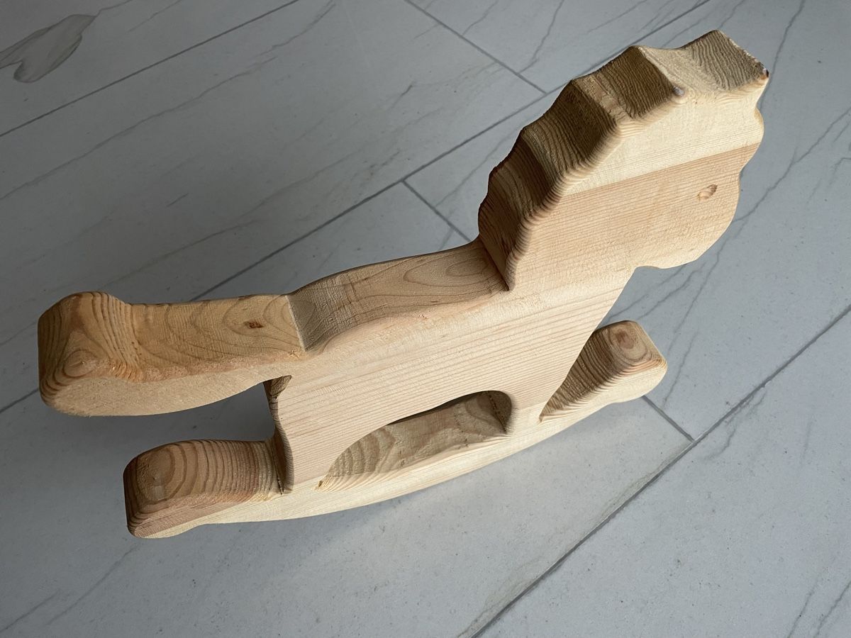 Spielzeuge: Holz Schaukelpferd, massiv, neuwertig – Gebraucht aus Bülach von blanikwhatelse 4