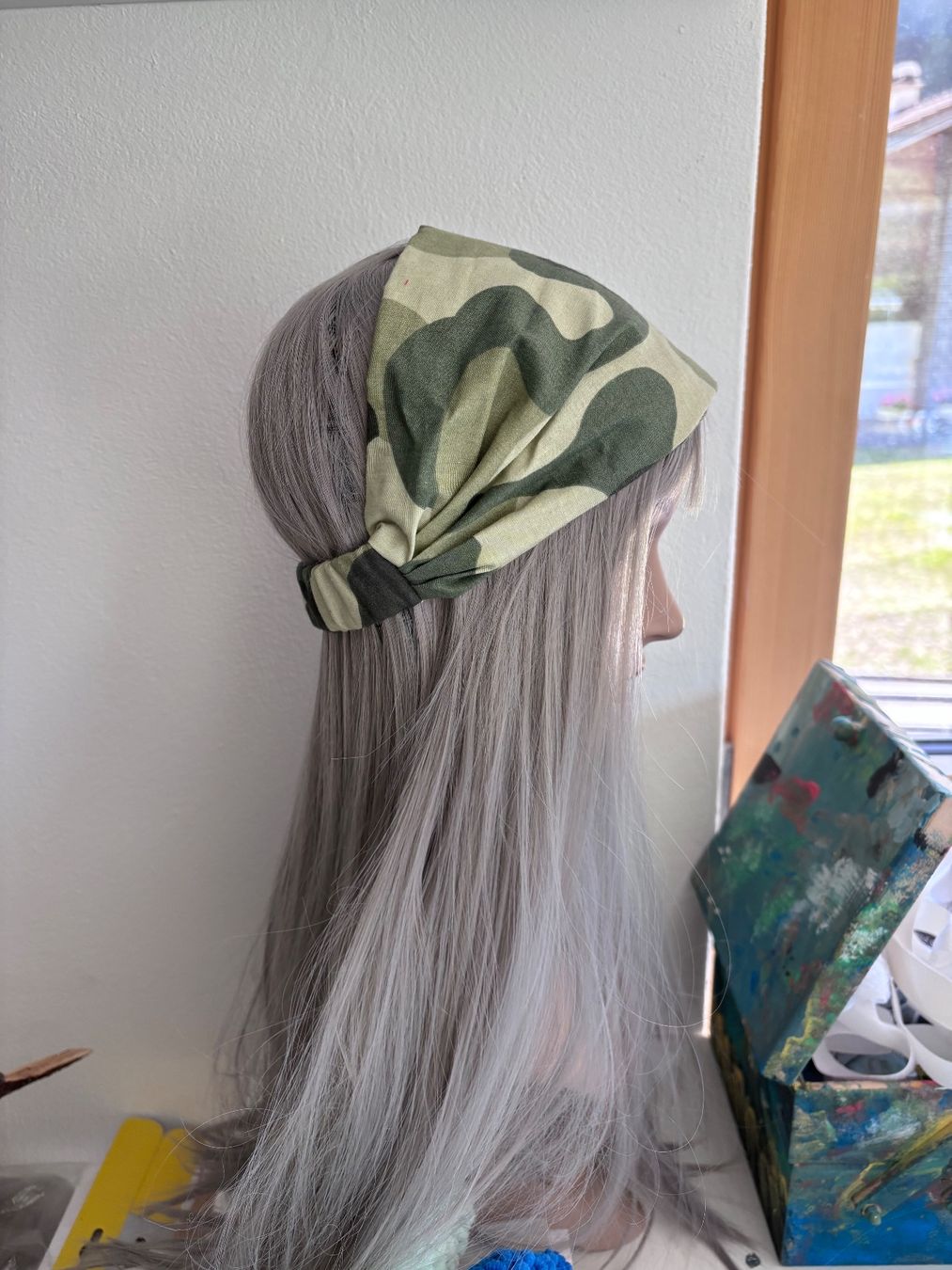 Accessoires pour cheveux: Haarband Kopftuch im Militärlook – Neuf (Voir description) à St. Niklaus VS par loumonrohandmade