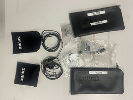 2 Stück Shure WL50B Omni Lavalier Mikrofone