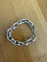 Armband Silber Gliederarmband Karabinerverschluss guter Zust