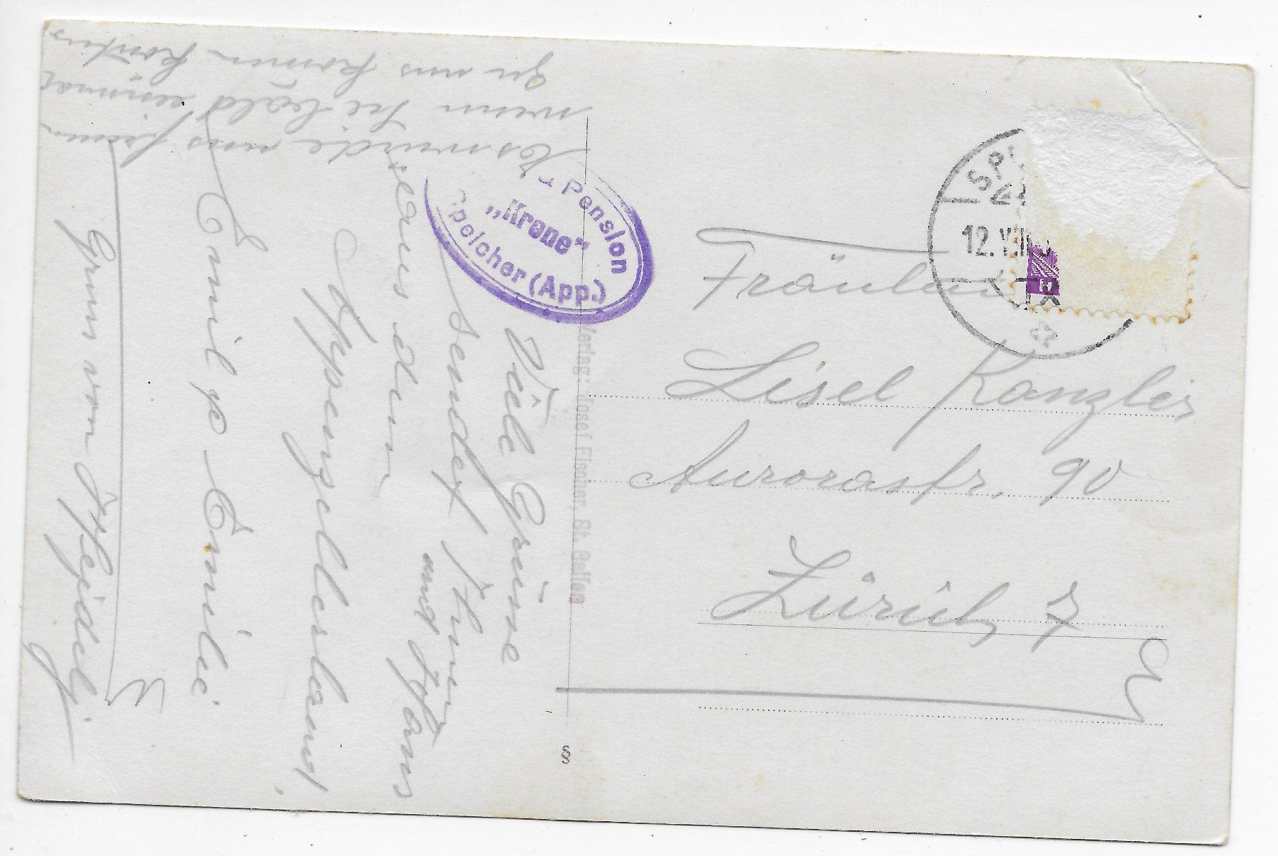 Cartes postales: Ansicht von Speicher – D'occasion à Hefenhofen par Richsalz 1