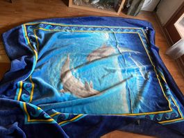 Couverture dauphin très chaude