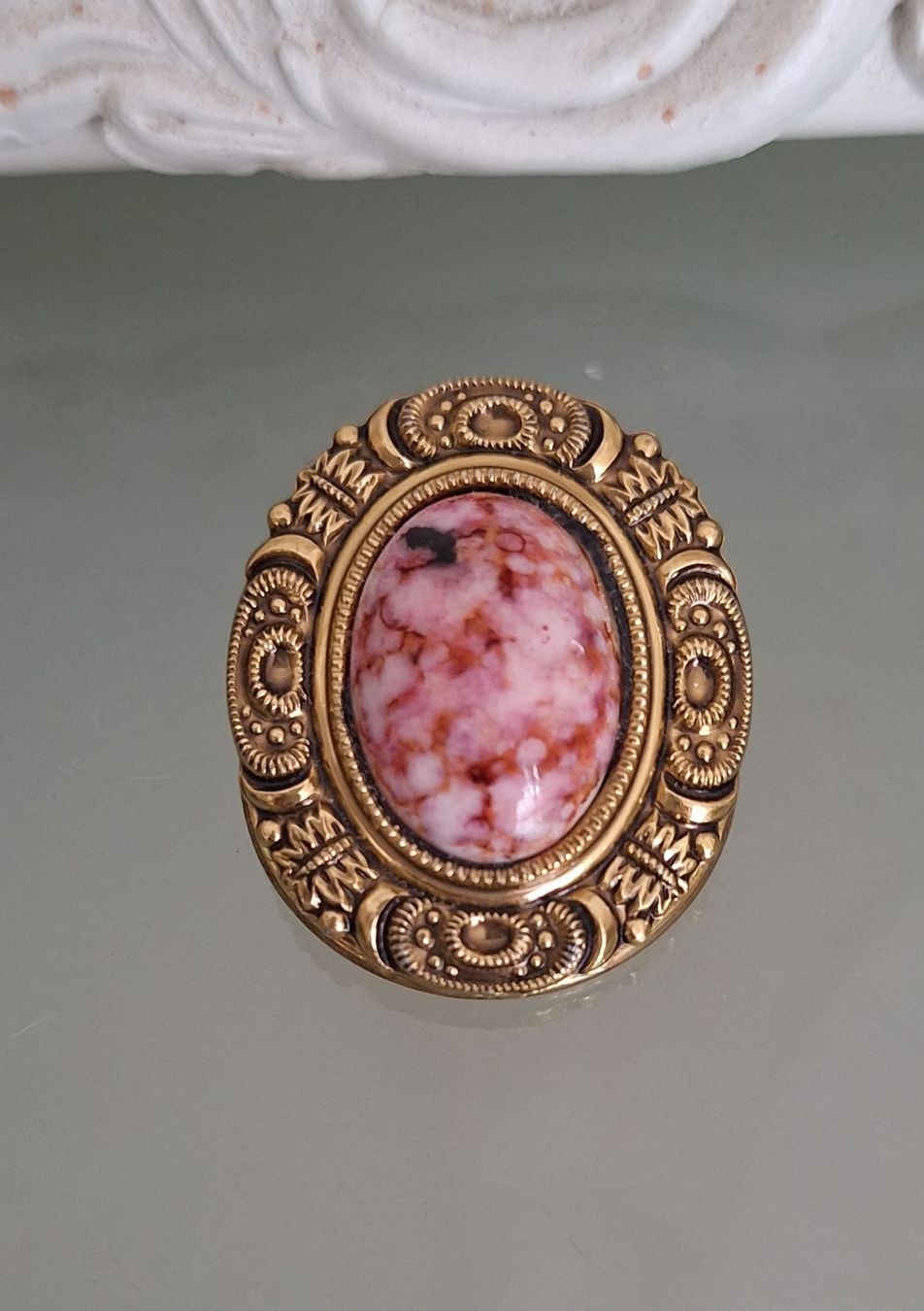 Broches & Aiguilles: Foular Brosche in Rosa  – D'occasion à Kerzers par ExpressoTerreno