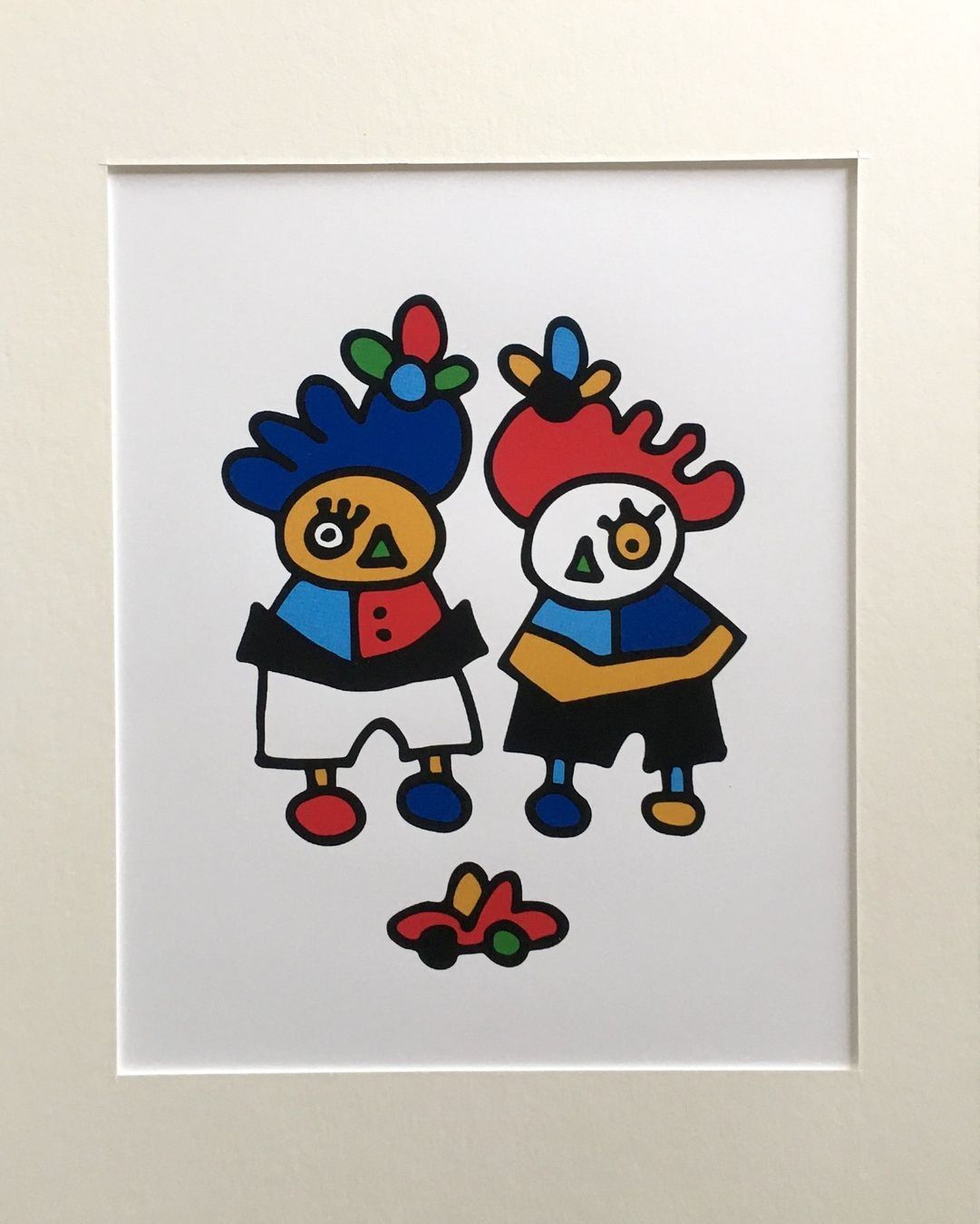 Grafica & Litografie: Otmar Alt  2 SERIGRAPHIEN "Sternzeichen: Zwillinge/Stier " – Usato da Nennigkofen venduto da babag 1