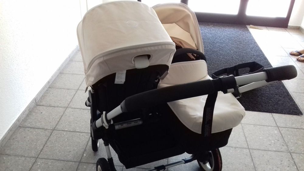 Bugaboo donkey clearance twin beige