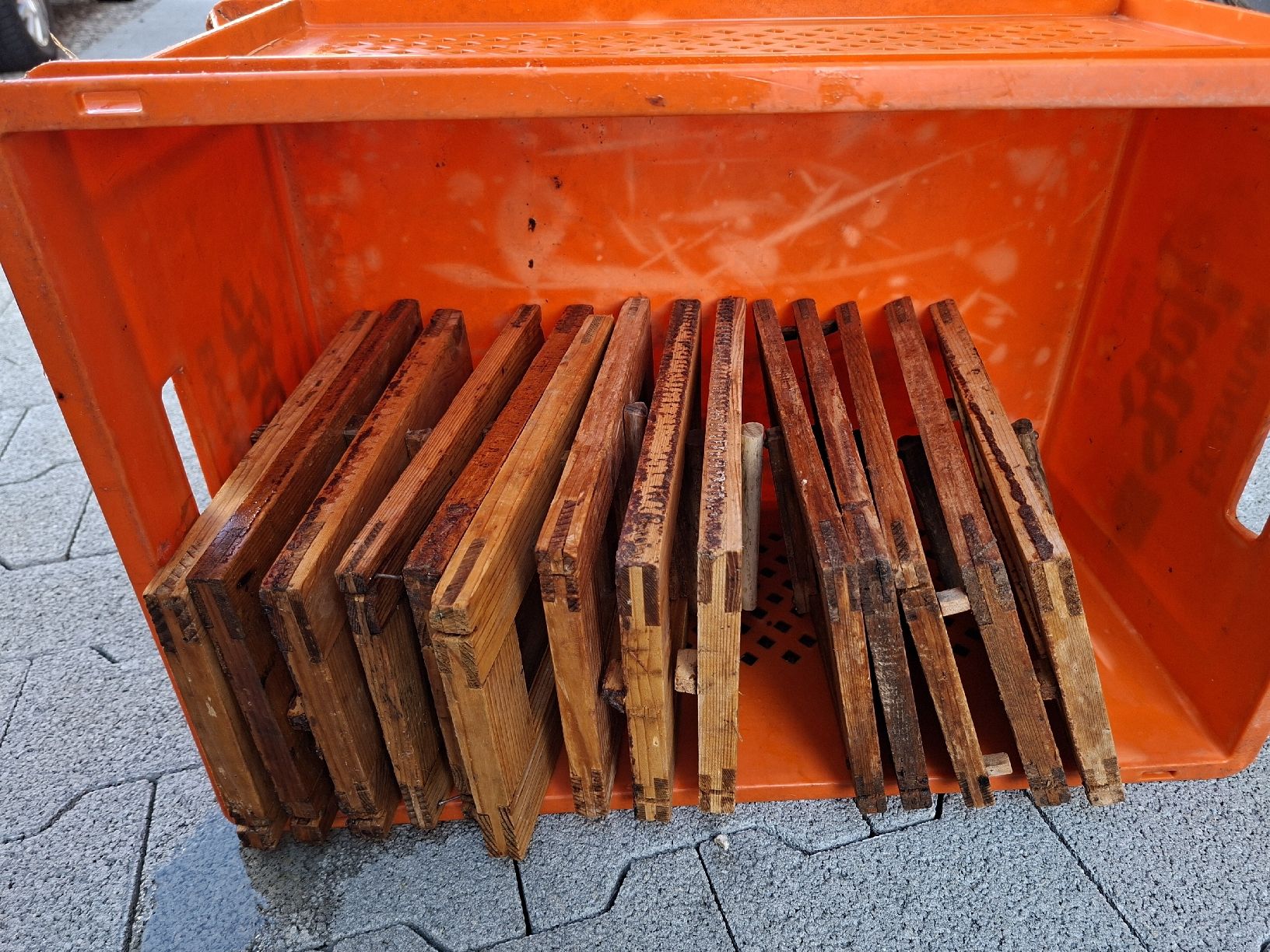 Cornici: antike Holzrahmen mit Glas 18.5 x 30 cm – Usato da Russikon venduto da Eichhalde 4